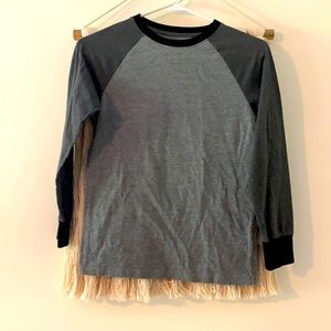 Boys two-tone long sleeve